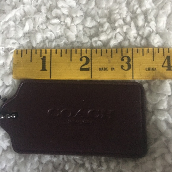 Coach leather hangtag - Picture 5 of 6